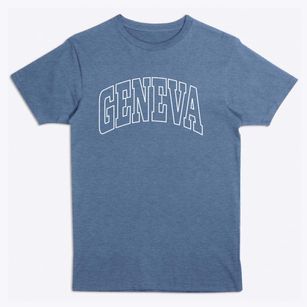 Geneva Indiana Trendy Block Premium T-Shirt