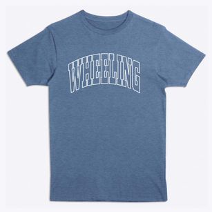 Wheeling West Virginia Trendy Block Premium T-Shirt