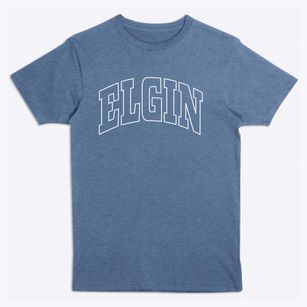 Elgin Illinois Trendy Block Premium T-Shirt