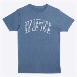 Halfway Missouri Trendy Block Premium T-Shirt