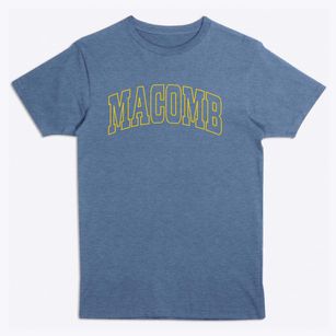 Macomb Oklahoma Trendy Block Premium T-Shirt
