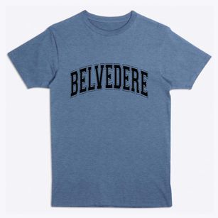 Belvedere California Varsity Premium T-Shirt