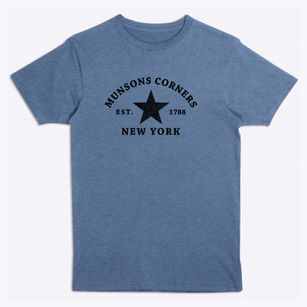 Munsons Corners New York Star Premium T-Shirt
