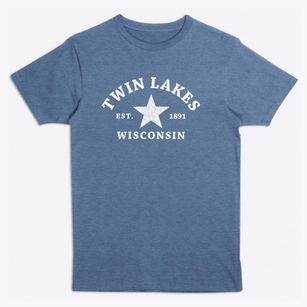 Twin Lakes Wisconsin Star Premium T-Shirt