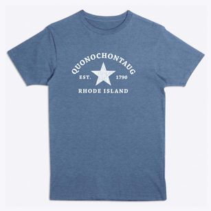 Quonochontaug Rhode Island Star Premium T-Shirt