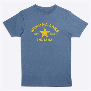 Winona Lake Indiana Star Premium T-Shirt