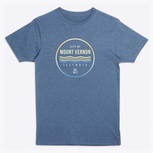 Mount Vernon Illinois Color Fade Premium T-Shirt