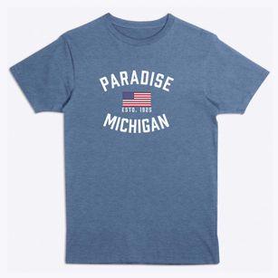 Paradise Michigan Patriot Premium T-Shirt