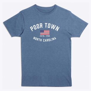 Poor Town North Carolina Patriot Premium T-Shirt