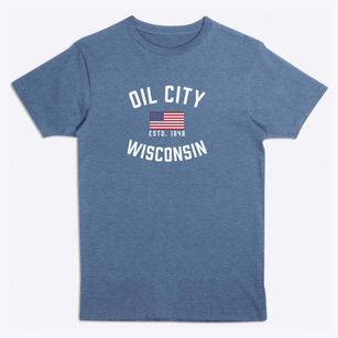 Oil City Wisconsin Patriot Premium T-Shirt