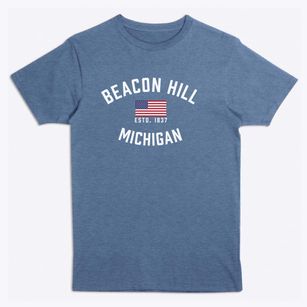 Beacon Hill Michigan Patriot Premium T-Shirt