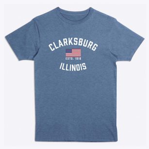 Clarksburg Illinois Patriot Premium T-Shirt