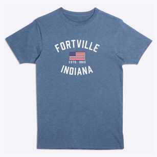 Fortville Indiana Patriot Premium T-Shirt