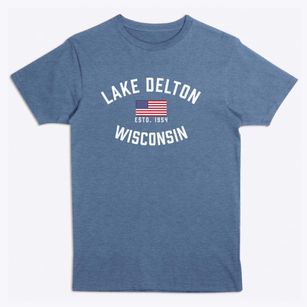 Lake Delton Wisconsin Patriot Premium T-Shirt