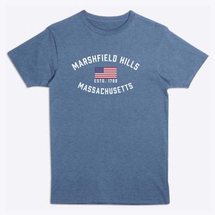 Marshfield Hills Massachusetts Patriot Premium T-Shirt