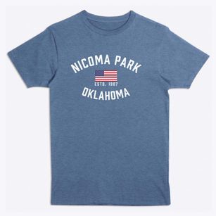 Nicoma Park Oklahoma Patriot Premium T-Shirt