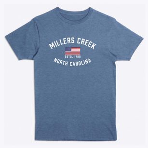 Millers Creek North Carolina Patriot Premium T-Shirt