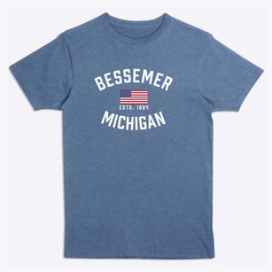 Bessemer Michigan Patriot Premium T-Shirt