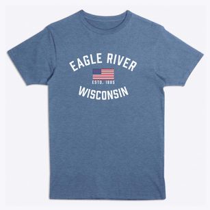 Eagle River Wisconsin Patriot Premium T-Shirt
