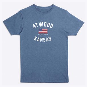 Atwood Kansas Patriot Premium T-Shirt