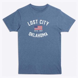 Lost City Oklahoma Patriot Premium T-Shirt