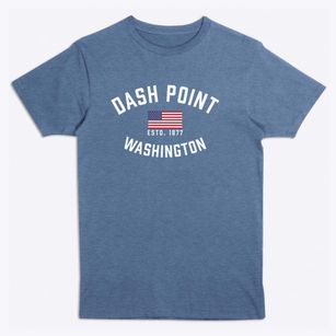 Dash Point Washington Patriot Premium T-Shirt