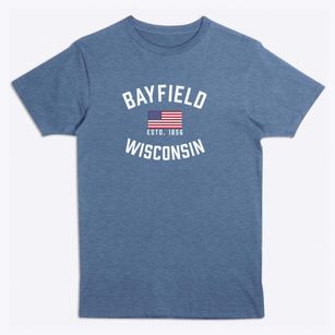 Bayfield Wisconsin Patriot Premium T-Shirt