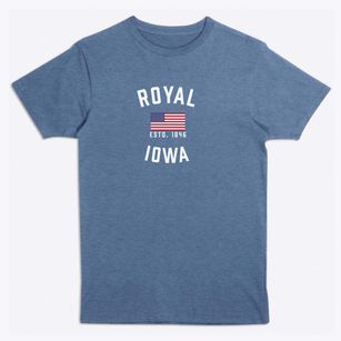 Royal Iowa Patriot Premium T-Shirt