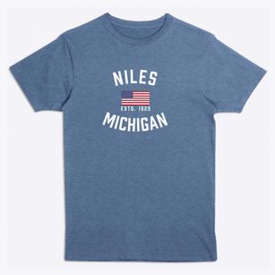 Niles Michigan Patriot Premium T-Shirt