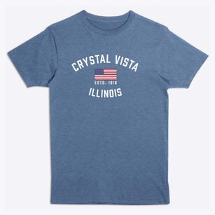 Crystal Vista Illinois Patriot Premium T-Shirt