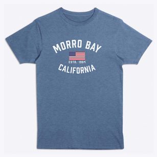 Morro Bay California Patriot Premium T-Shirt