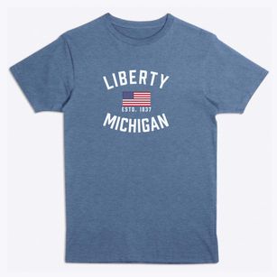 Liberty Michigan Patriot Premium T-Shirt
