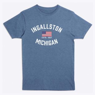 Ingallston Michigan Patriot Premium T-Shirt