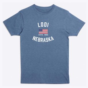 Lodi Nebraska Patriot Premium T-Shirt