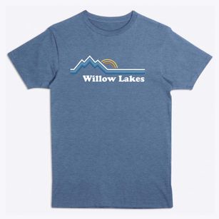 Willow Lakes Virginia Mountain View Premium T-Shirt