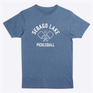 Sebago Lake Maine Pickleball Premium T-Shirt