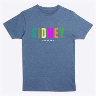 Sidney Nebraska Color Pop Premium T-Shirt