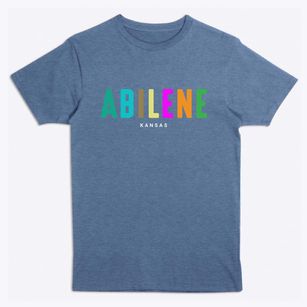 Abilene Kansas Color Pop Premium T-Shirt