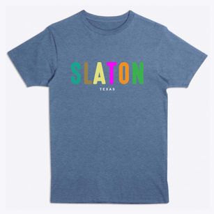 Slaton Texas Color Pop Premium T-Shirt