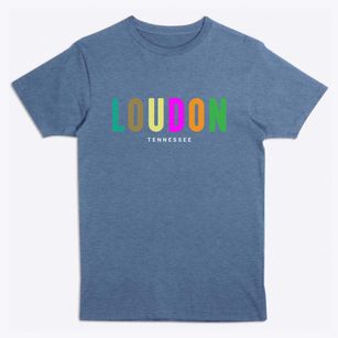 Loudon Tennessee Color Pop Premium T-Shirt