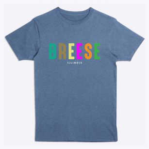 Breese Illinois Color Pop Premium T-Shirt