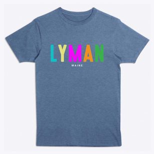 Lyman Maine Color Pop Premium T-Shirt