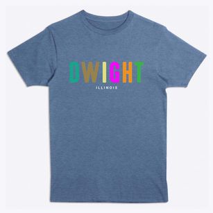 Dwight Illinois Color Pop Premium T-Shirt