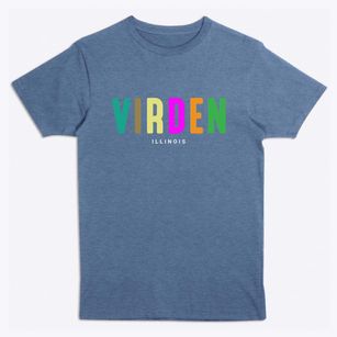 Virden Illinois Color Pop Premium T-Shirt