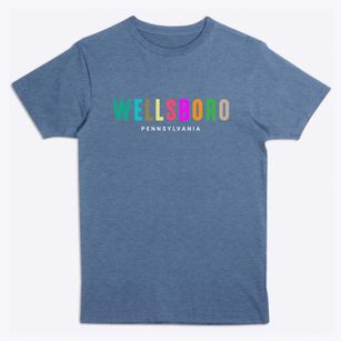 Wellsboro Pennsylvania Color Pop Premium T-Shirt