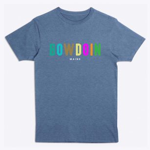 Bowdoin Maine Color Pop Premium T-Shirt