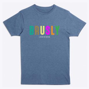 Brusly Louisiana Color Pop Premium T-Shirt