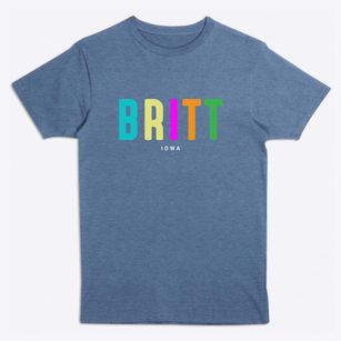 Britt Iowa Color Pop Premium T-Shirt