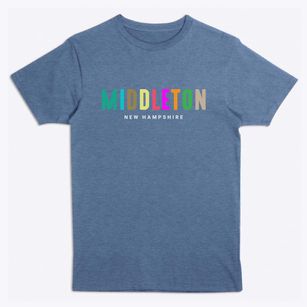 Middleton New Hampshire Color Pop Premium T-Shirt