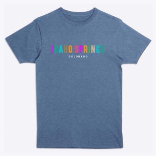 Idaho Springs Colorado Color Pop Premium T-Shirt